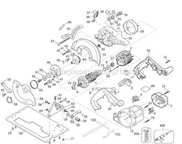 Part Location Diagram of 380327-00 DeWALT Bracket,Pivot